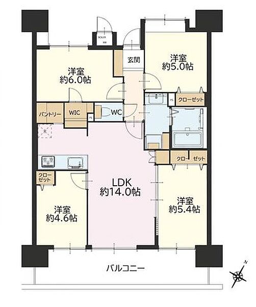 ※図面と現況が相違する場合、現況優先と致します。