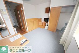 東急田園都市線 梶が谷駅 バス16分 山下下車 徒歩10分の賃貸アパート 2階1Kのリビング/ダイニング