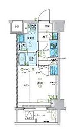 東急田園都市線 梶が谷駅 徒歩8分の賃貸マンション 3階1Kの間取り