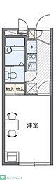 レオパレスサンセットヒル 1Kの間取図画像