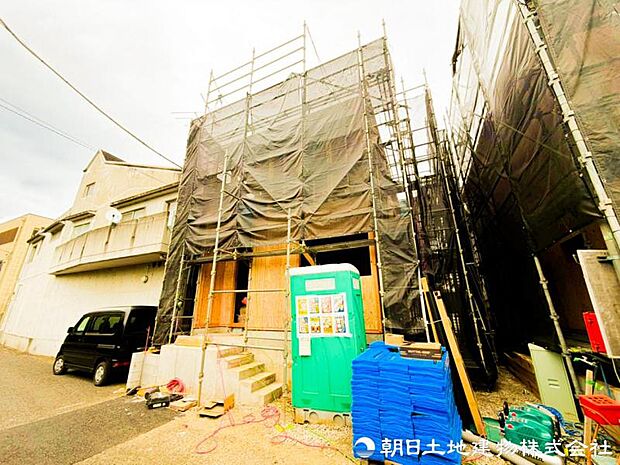 【現地写真】建築中の今しか見ることが出来ない姿をお楽しみくださいませ