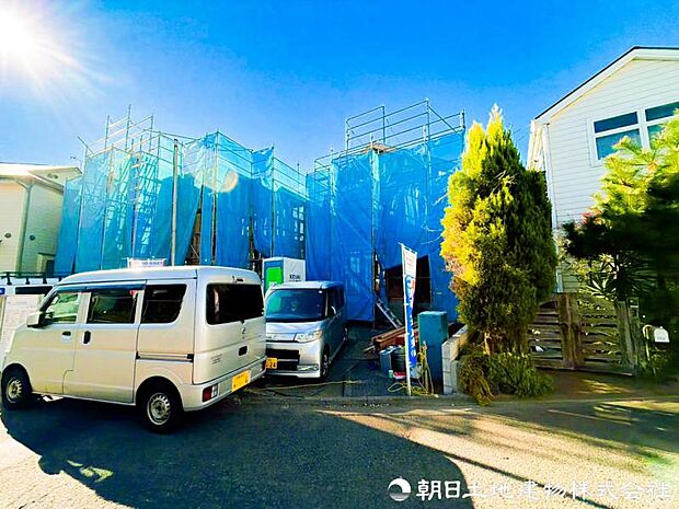 【現地写真】建築中の今しか見ることが出来ない姿をお楽しみくださいませ