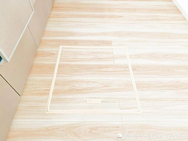 【床下収納】日用品や調味料など必需品をストック出来るのは嬉しいですね