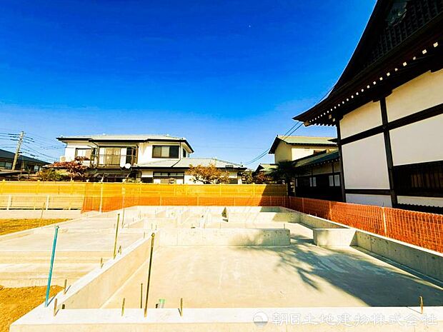 【現地写真】建築中の今しか見ることが出来ない姿をお楽しみくださいませ