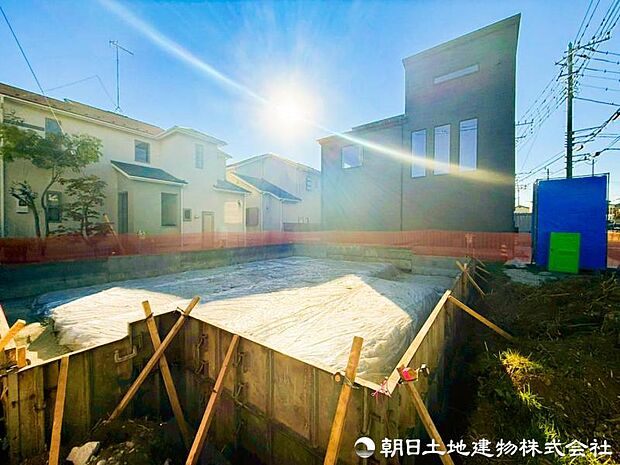 【現地写真】建築中の今しか見ることが出来ない姿をお楽しみくださいませ