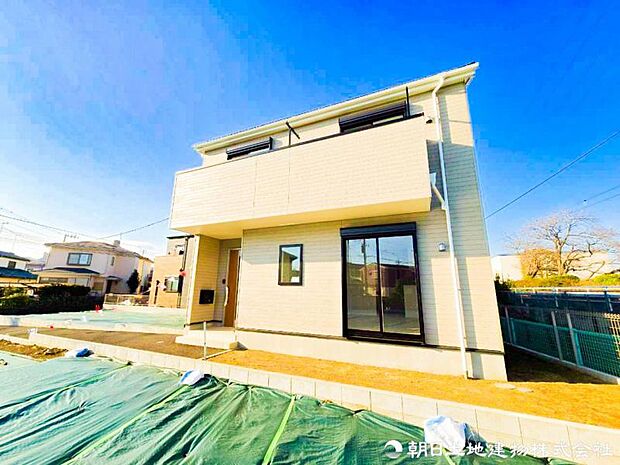 【外観写真】 緑や空とのつながりを感じられる外観計画。自然を身近に感じながら、穏やかな日常をお過ごしいただけます。