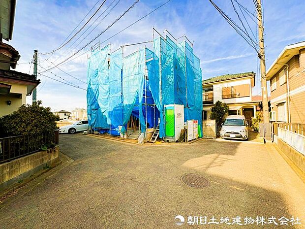 【現地写真】現在は建築中ではございますが完成物件をもとに建物プレゼンも承っております、お気軽にお問い合わせください。