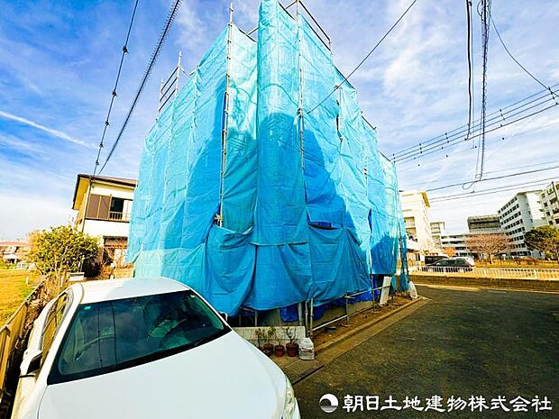 【現地写真】建築中の今しか見ることが出来ない姿をお楽しみくださいませ