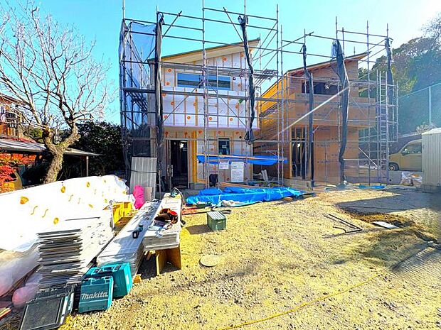 【現地写真】建築中の今しか見ることが出来ない姿をお楽しみくださいませ