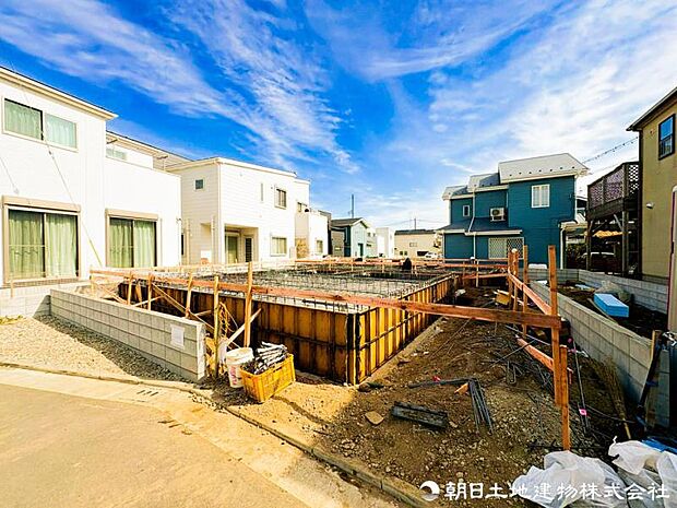 【現地写真】現在は建築中ではございますが完成物件をもとに建物プレゼンも承っております、お気軽にお問い合わせください。