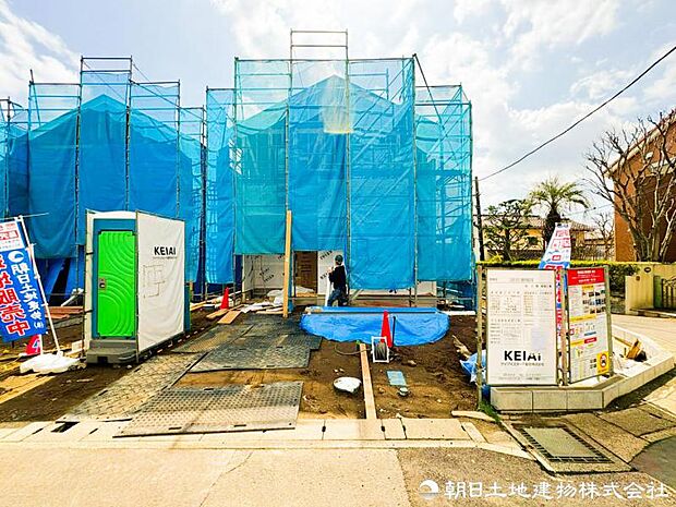 【現地写真】現在は建築中ではございますが完成物件をもとに建物プレゼンも承っております、お気軽にお問い合わせください。