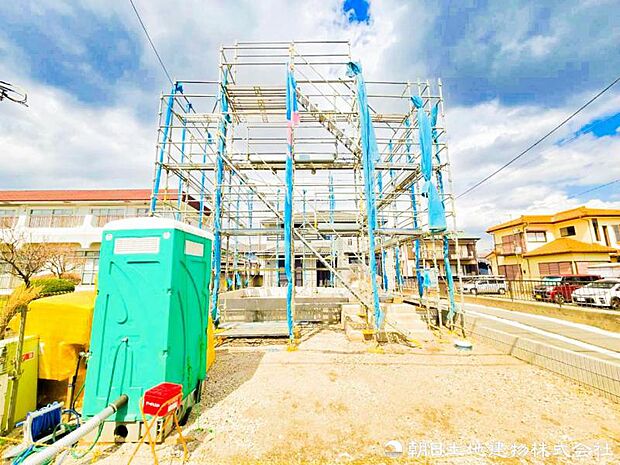 【現地写真】現在は建築中ではございますが建物プレゼンも承っております、お気軽にお問い合わせください。