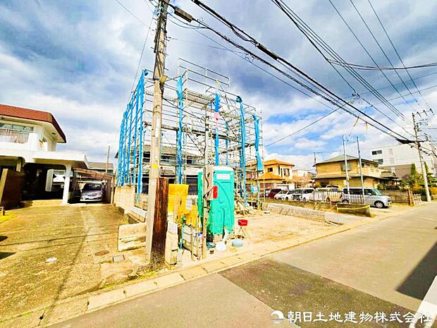 【現地写真】現在は建築中ではございますが建物プレゼンも承っております、お気軽にお問い合わせください。