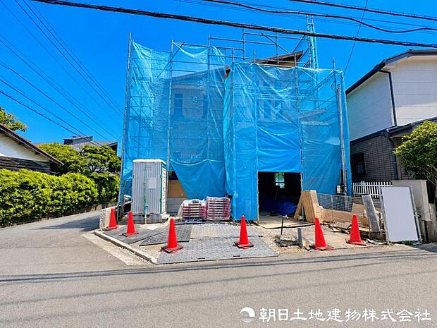 【現地写真】現在は建築中ではございますが建物プレゼンも承っております、お気軽にお問い合わせください。