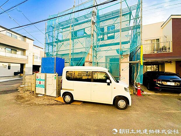 【現地写真】現在は建築中ではございますが建物プレゼンも承っております、お気軽にお問い合わせください。