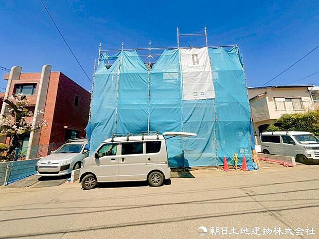 【現地写真】現在は建築中ではございますが建物プレゼンも承っております、お気軽にお問い合わせください。