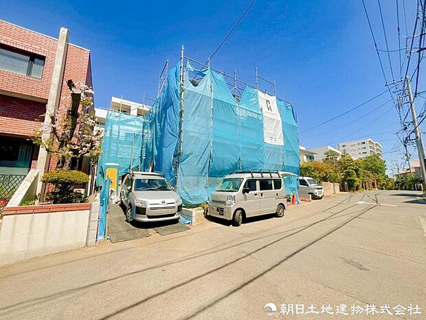 【現地写真】現在は建築中ではございますが建物プレゼンも承っております、お気軽にお問い合わせください。