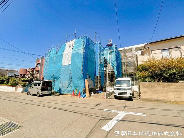 【現地写真】現在は建築中ではございますが建物プレゼンも承っております、お気軽にお問い合わせください。