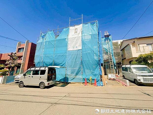 【現地写真】現在は建築中ではございますが建物プレゼンも承っております、お気軽にお問い合わせください。