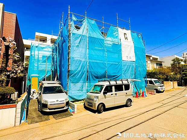 【現地写真】現在は建築中ではございますが建物プレゼンも承っております、お気軽にお問い合わせください。