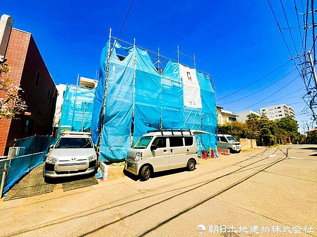 【現地写真】現在は建築中ではございますが建物プレゼンも承っております、お気軽にお問い合わせください。