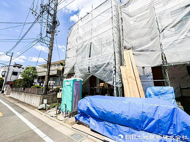 【現地写真】現在は建築中ではございますが建物プレゼンも承っております、お気軽にお問い合わせください。