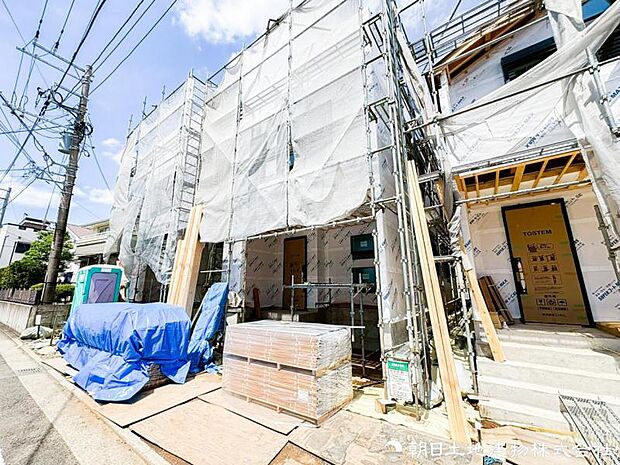 【現地写真】現在は建築中ではございますが建物プレゼンも承っております、お気軽にお問い合わせください。