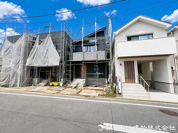 【現地写真】現在は建築中ではございますが建物プレゼンも承っております、お気軽にお問い合わせください。