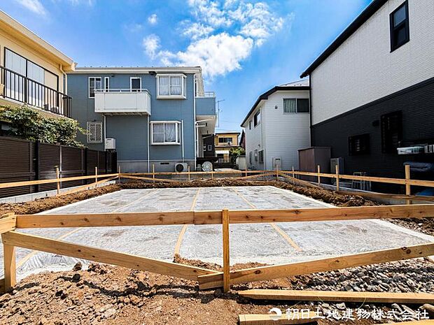 【現地写真】現在は建築中ではございますが建物プレゼンも承っております、お気軽にお問い合わせください。