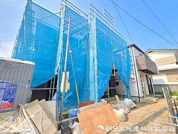 【現地写真】現在は建築中ではございますが建物プレゼンも承っております、お気軽にお問い合わせください。