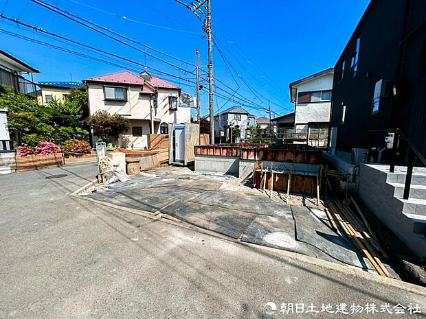 【現地写真】現在は建築中ではございますが建物プレゼンも承っております、お気軽にお問い合わせください。