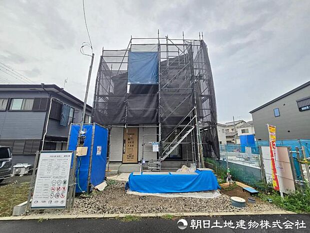 【現地写真】現在は建築中ではございますが建物プレゼンも承っております、お気軽にお問い合わせください。