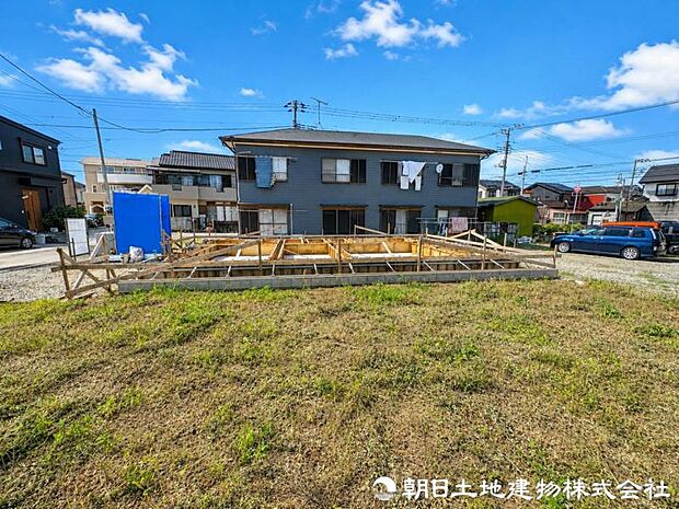 【現地写真】現在は建築中ではございますが建物プレゼンも承っております、お気軽にお問い合わせください。