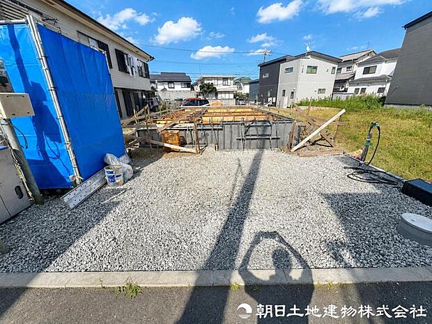 【現地写真】現在は建築中ではございますが建物プレゼンも承っております、お気軽にお問い合わせください。