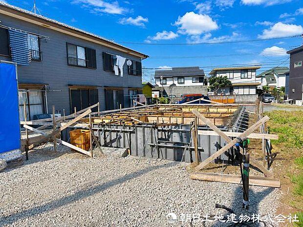 【現地写真】現在は建築中ではございますが建物プレゼンも承っております、お気軽にお問い合わせください。