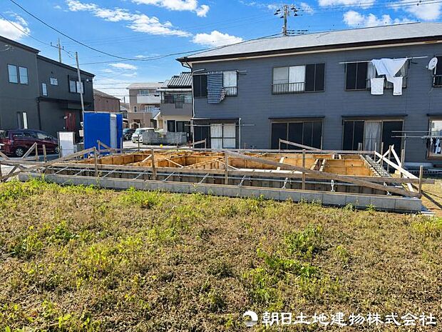 【現地写真】現在は建築中ではございますが建物プレゼンも承っております、お気軽にお問い合わせください。