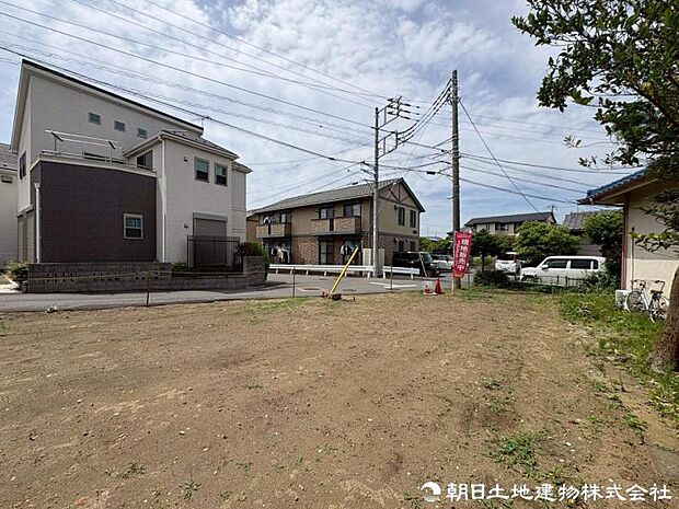 【現地写真】ハウスメーカーとのお打ち合わせも受け付けておりますのでお気軽にお問い合わせください。