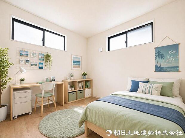 家族との時間も自分だけの時間も大切にできる洋室。寝室や子供部屋、ワークスペースなど、暮らしに合わせて多彩に使えます。家族の成長や暮らしの変化にも柔軟に使えます。