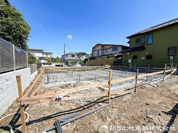 【現地写真】現在は建築中ではございますが建物プレゼンも承っております、お気軽にお問い合わせください。