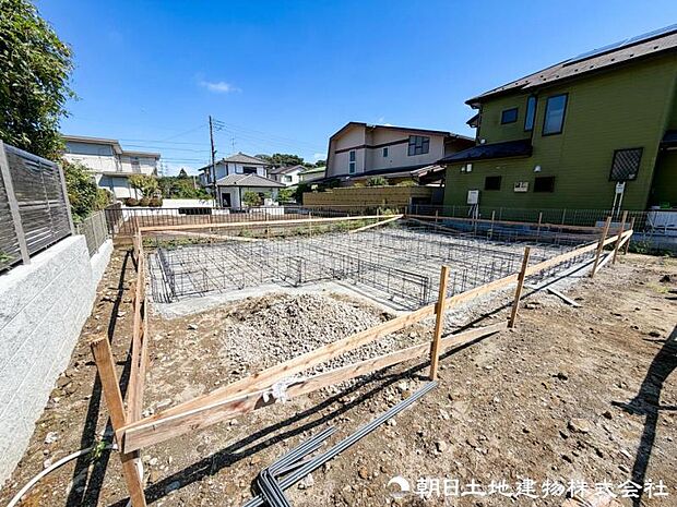 【現地写真】現在は建築中ではございますが建物プレゼンも承っております、お気軽にお問い合わせください。