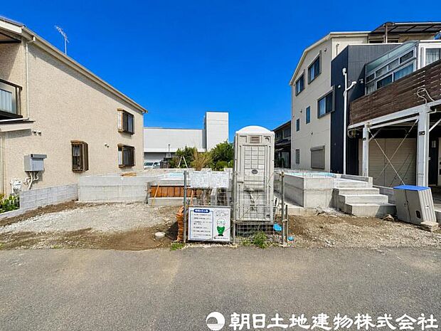 【現地写真】現在は建築中ではございますが建物プレゼンも承っております、お気軽にお問い合わせください。