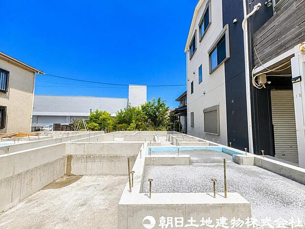 【現地写真】現在は建築中ではございますが建物プレゼンも承っております、お気軽にお問い合わせください。
