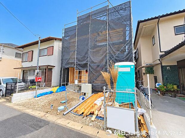 【現地写真】建築中の今しか見ることが出来ない姿をお楽しみくださいませ。
