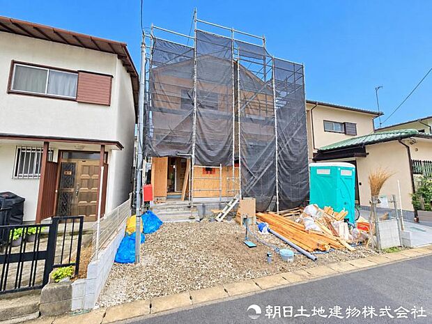 【現地写真】建築中の今しか見ることが出来ない姿をお楽しみくださいませ。