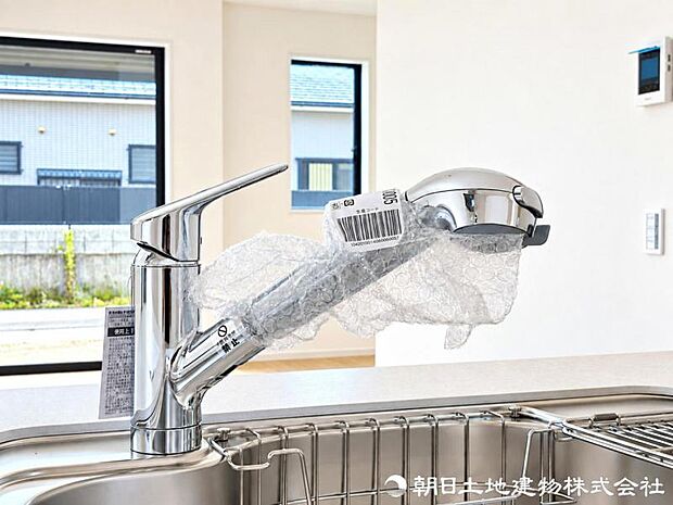 【浄水器一体型水栓】浄水器付き水道でいつでも清潔。家族の健康を考えた、安心の住まい。