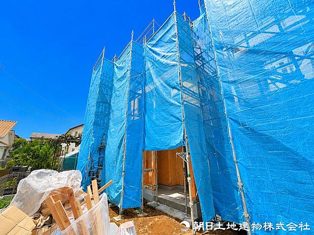建築中だからこそ確認できる構造や施工の様子も住まい選びの大切なポイント。完成後には見られない今だけの現地をぜひご覧ください。完成前ならではの貴重な確認機会です。