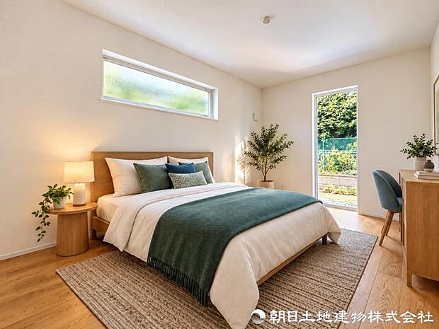 家族との時間も自分だけの時間も大切にできる洋室。寝室や子供部屋、ワークスペースなど、暮らしに合わせて多彩に使えます。家族の成長や暮らしの変化にも柔軟に使えます。