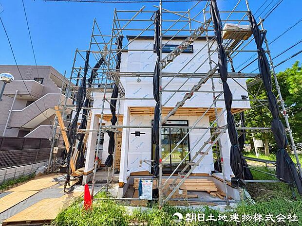 建築中だからこそ確認できる構造や施工の様子も住まい選びの大切なポイント。完成後には見られない今だけの現地をぜひご覧ください。完成前ならではの貴重な確認機会です。