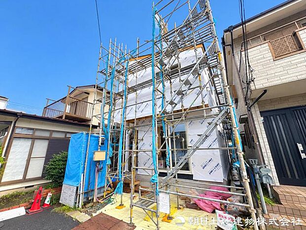 建築中だからこそ確認できる構造や施工の様子も住まい選びの大切なポイント。完成後には見られない今だけの現地をぜひご覧ください。完成前ならではの貴重な確認機会です。