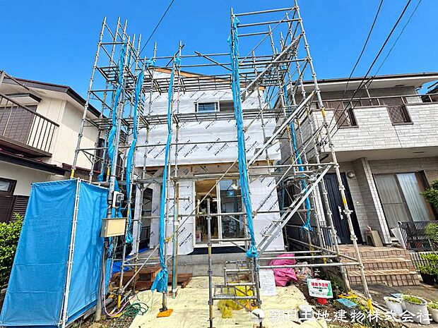 建築中だからこそ確認できる構造や施工の様子も住まい選びの大切なポイント。完成後には見られない今だけの現地をぜひご覧ください。完成前ならではの貴重な確認機会です。